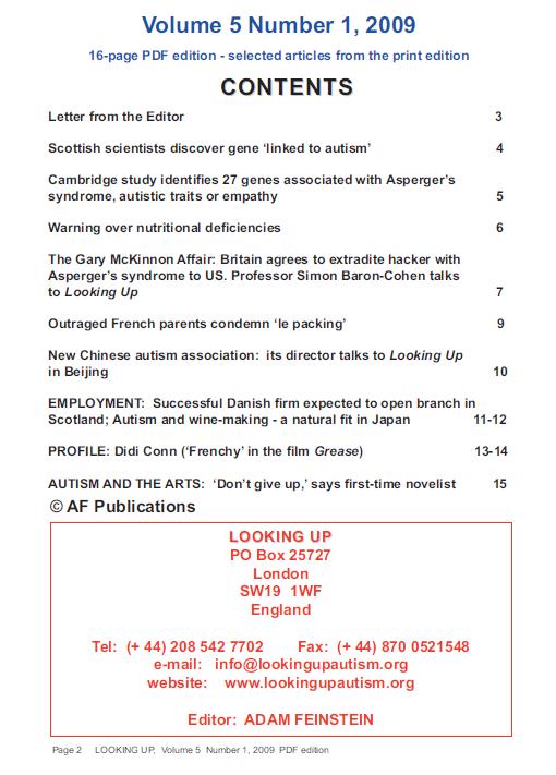PDF edition contents